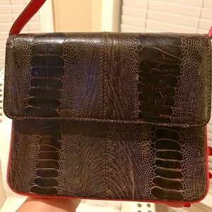 “Authentic” Ostrich leg Dolce & Gabbana mini bag